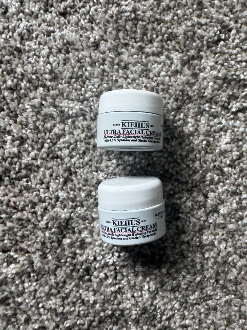 (2) Kiehls Ultra Facial Cream .25 oz. each NEW
